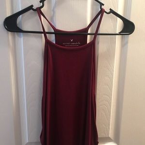 Maroon tank top